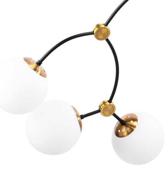 Lampă de tavan BLACK MAT APP1673-8CP