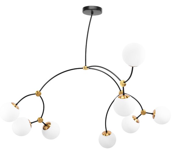Lampă de tavan BLACK MAT APP1673-8CP