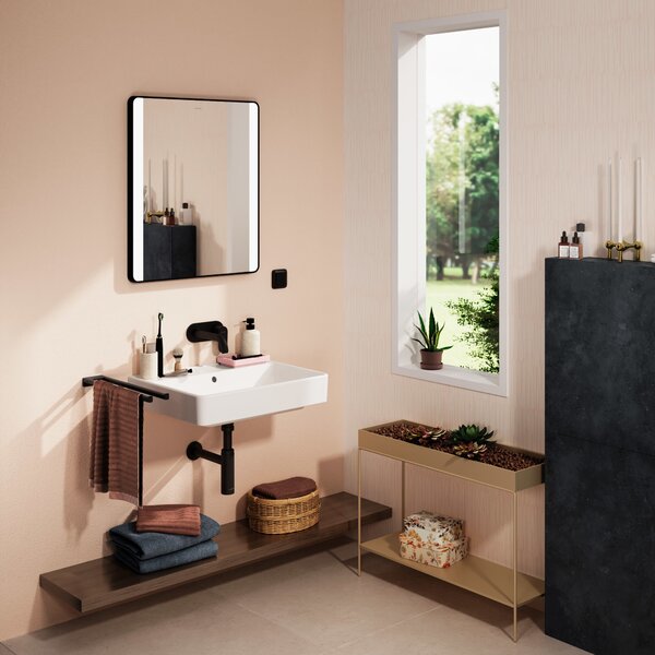 Hansgrohe Xanuia Q lavoar 60x48 cm dreptunghiular clasică alb luciu 60240450