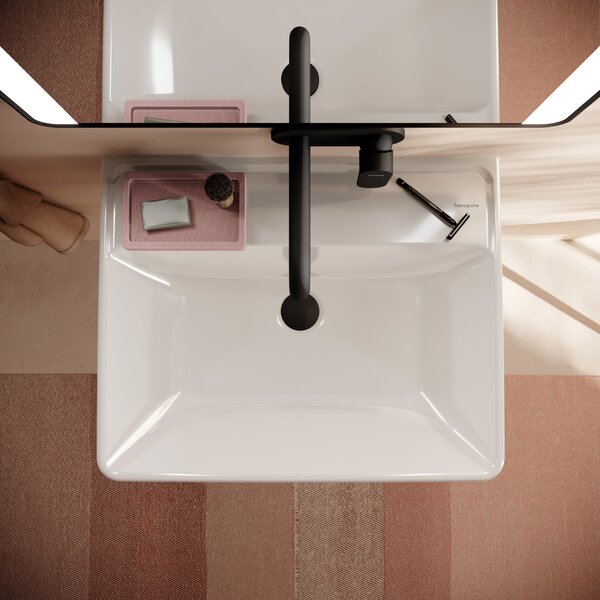 Hansgrohe Xanuia Q lavoar 60x48 cm dreptunghiular clasică alb luciu 60240450
