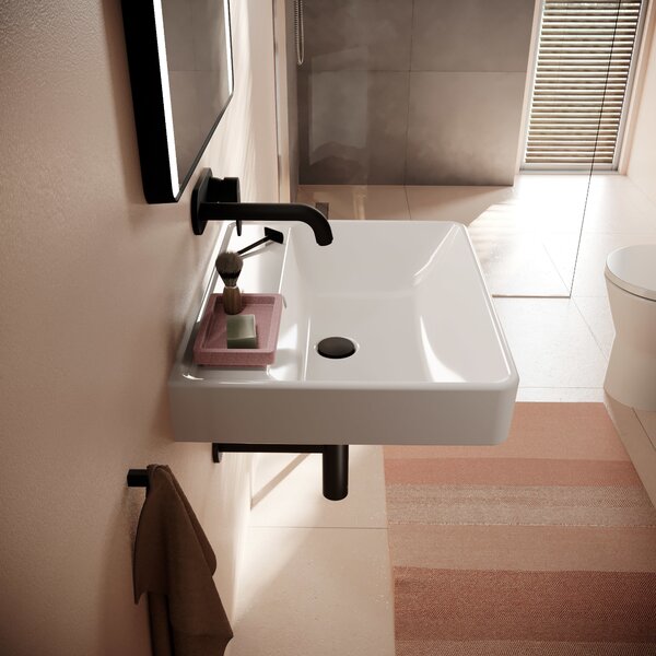Hansgrohe Xanuia Q lavoar 60x48 cm dreptunghiular clasică alb luciu 60240450