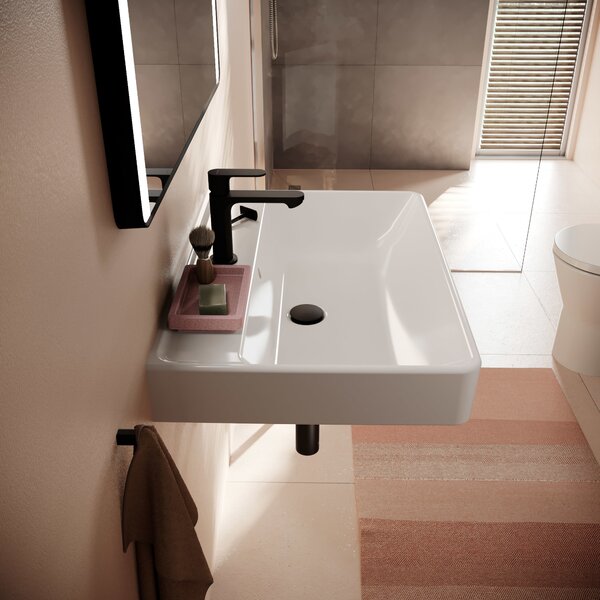 Hansgrohe Xanuia Q lavoar 70x48 cm dreptunghiular clasică alb luciu 61132450