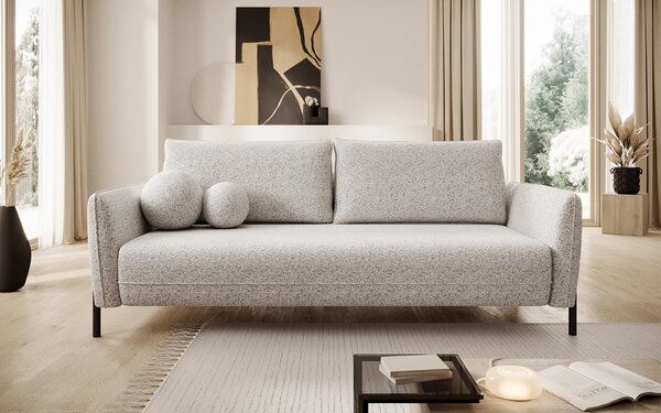 Canapea lemn masiv extensibilă Vasco, 234 × 103 × 90 cm