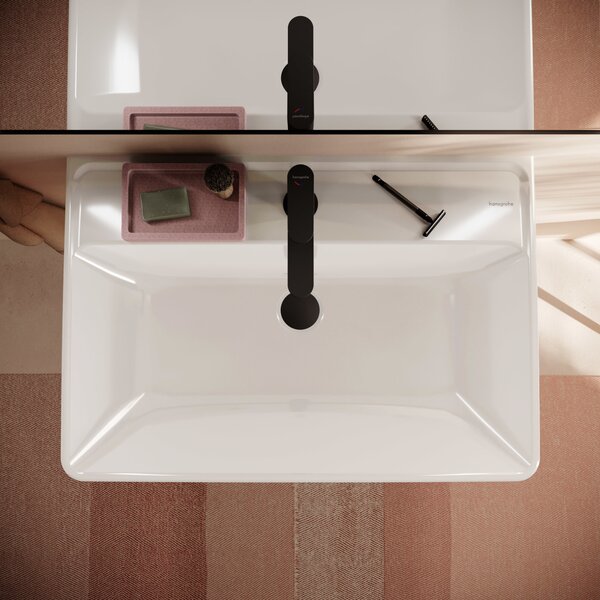 Hansgrohe Xanuia Q lavoar 70x48 cm dreptunghiular clasică alb luciu 61132450