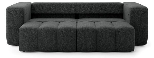 Canapea lemn masiv extensibilă electrică Bern, 273 × 115 × 90 cm