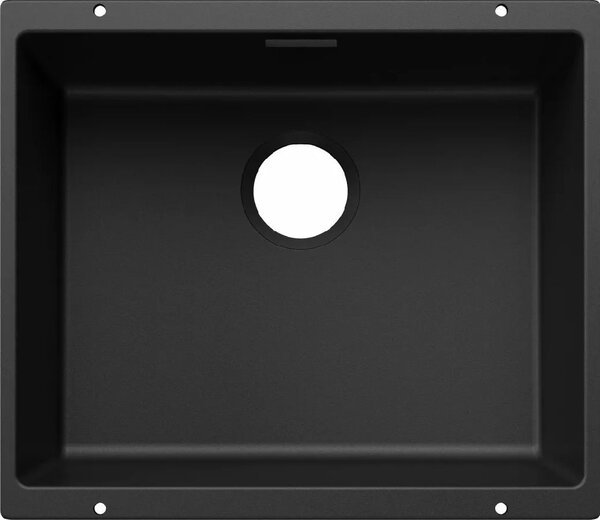 Blanco Subline 500-U chiuvetă din granit 50x40 cm negru 527794
