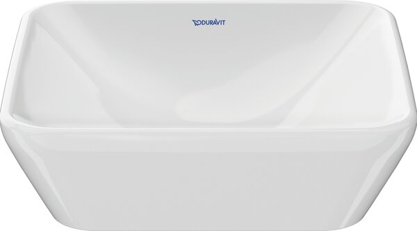 Duravit D-Neo lavoar 40x40 cm pătrat de blat alb luciu 2397400070