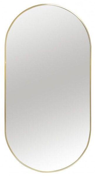 Ars Longa Scandi oglindă 40x80 cm oval auriu SCANDI4080-ZS