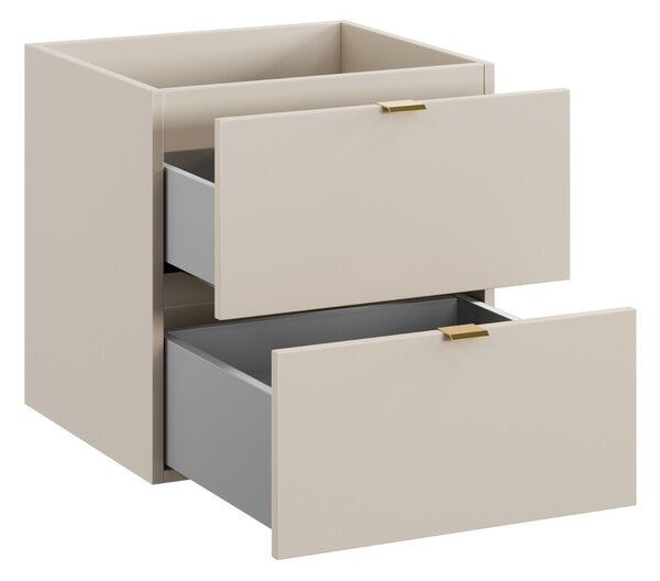 Comad Dalia Cashmere dulap 50x46x50 cm sub chiuveta pe perete bej DALIA CASHMERE 82-50-46-2S
