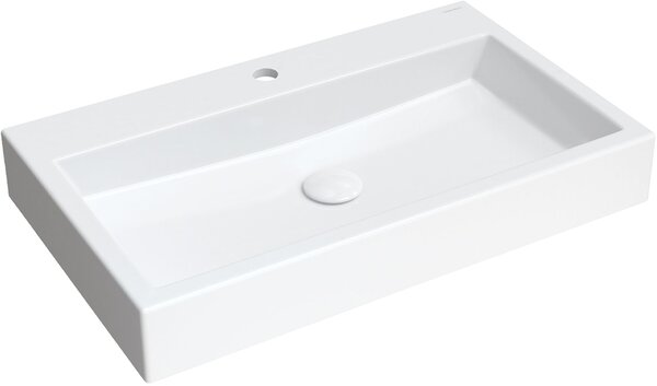 Omnires M+ lavoar 70x42 cm dreptunghiular clasică-de blat alb luciu THASOS700BP