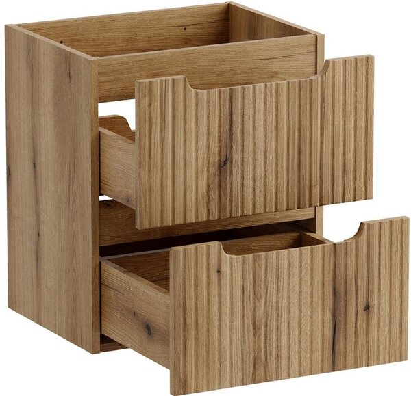 Comad Nova Coast Evoke dulap 50x39x57 cm sub chiuveta pe perete stejar NOVA COAST EVOKE 82-50-40-2S