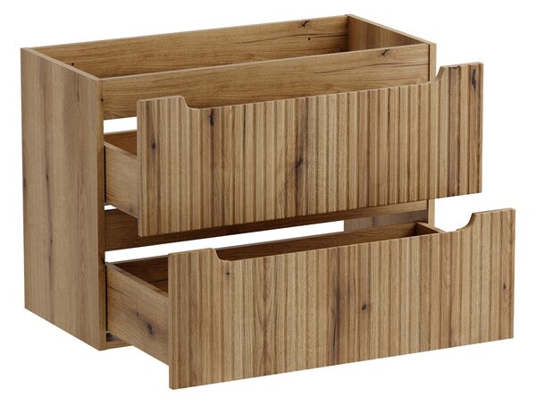 Comad Nova Coast Evoke dulap 80x39x57 cm sub chiuveta pe perete stejar NOVA COAST EVOKE 82-80-40-2S