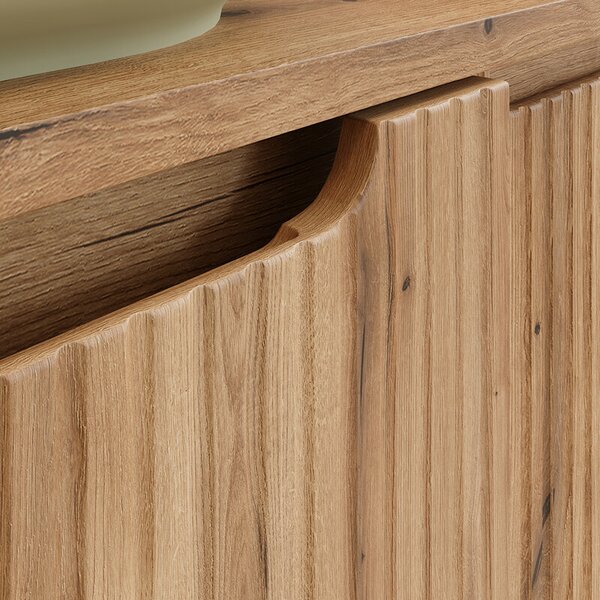 Comad Nova Coast Evoke dulap 80x39x57 cm sub chiuveta pe perete stejar NOVA COAST EVOKE 82-80-40-2S