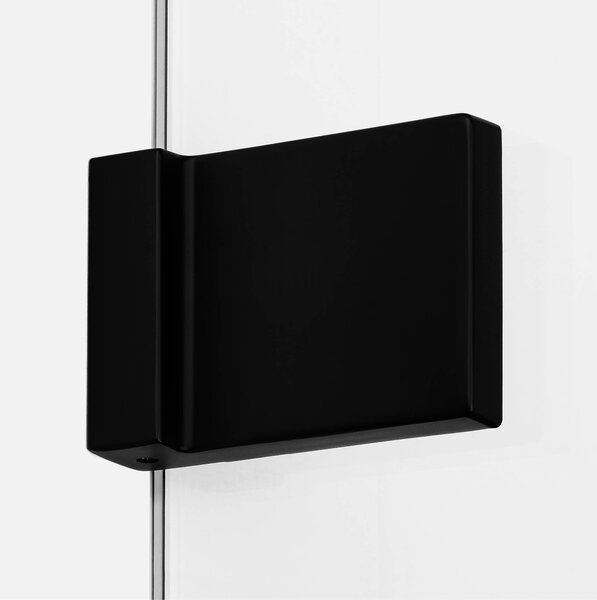 New Trendy Avexa Black cabină de duș 120x100 cm dreptunghiular negru mat/sticlă transparentă EXK-1595