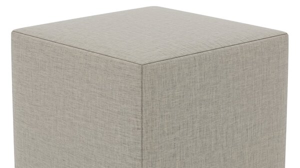Puf lemn masiv Swon, 42 × 42 × 45 cm