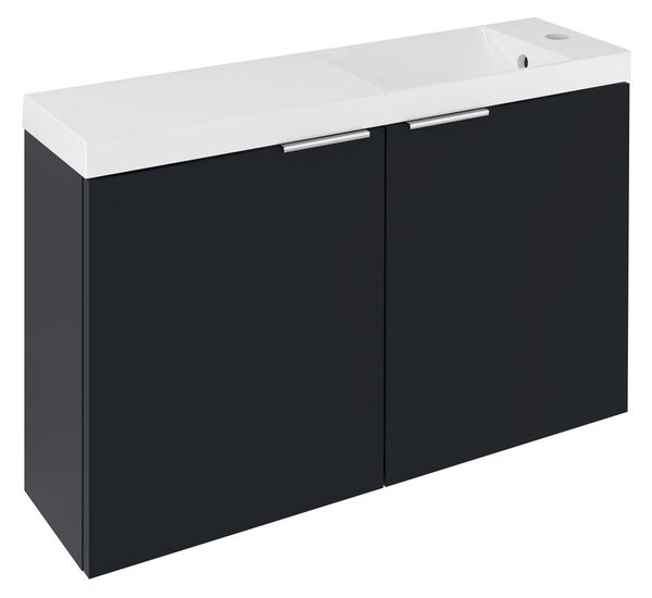 Sapho Sapho, Dulap lavoar LATUS X 78.8x50x22cm, antracit mat, LT110-SET07