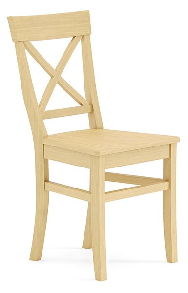 Scaun lemn masiv Henry din, 45 × 51 × 92,5 cm