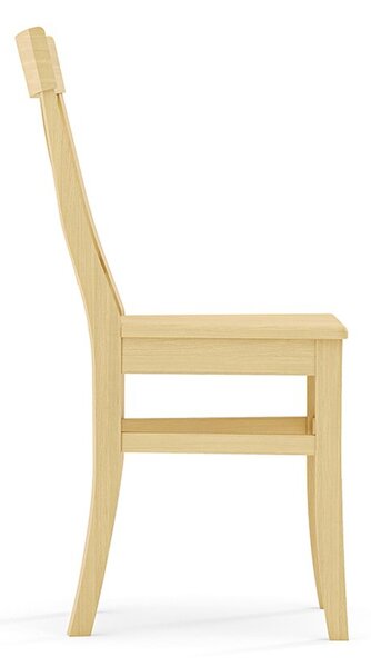 Scaun lemn masiv Henry din, 45 × 51 × 92,5 cm