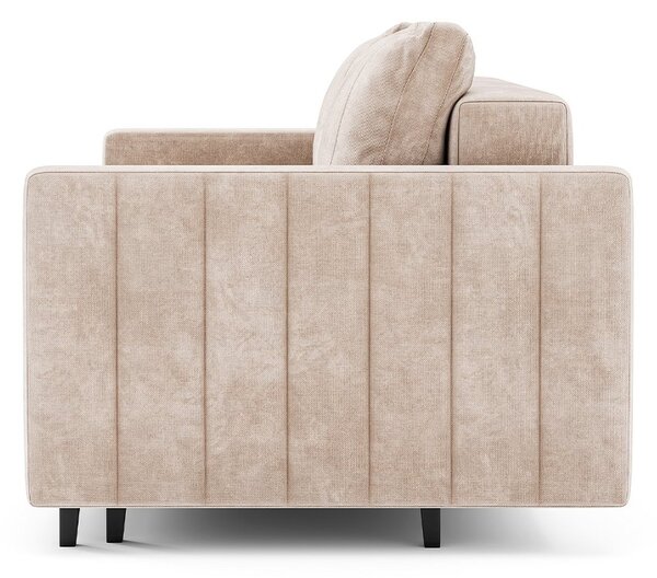 Canapea lemn masiv extensibilă Merlin 210×103 cm