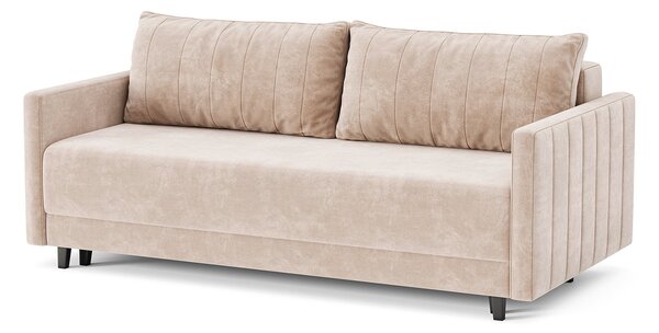 Canapea lemn masiv extensibilă Merlin 210×103 cm