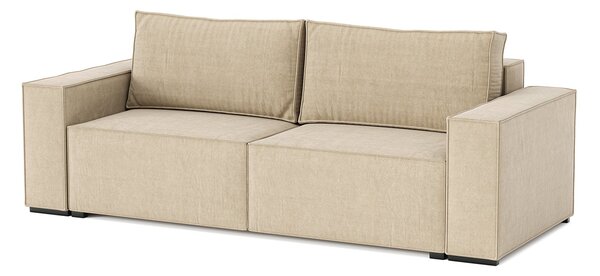 Canapea lemn masiv extensibilă Eland, 240 × 100 × 77 cm