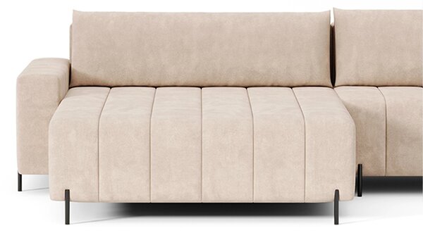 Canapea lemn masiv extensibilă Fierro 295×182 cm