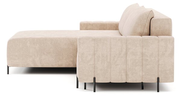 Canapea lemn masiv extensibilă Fierro 295×182 cm