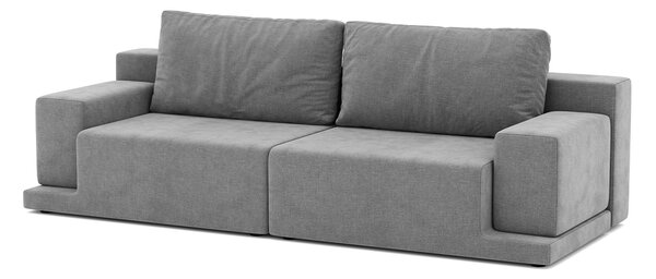 Canapea lemn masiv extensibilă Rand, 260 × 102 × 67 cm