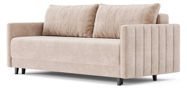 Canapea lemn masiv extensibilă Merlin 210×103 cm