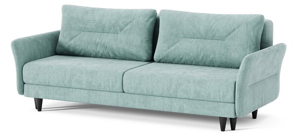 Canapea lemn masiv extensibilă Lima, 213 × 100 × 81 cm