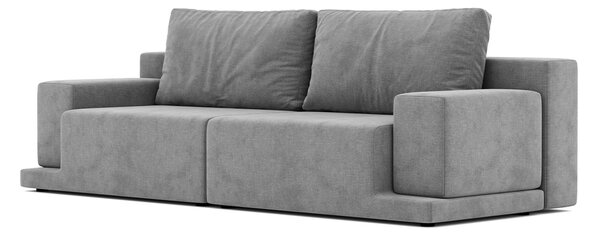 Canapea lemn masiv extensibilă Rand, 260 × 102 × 67 cm