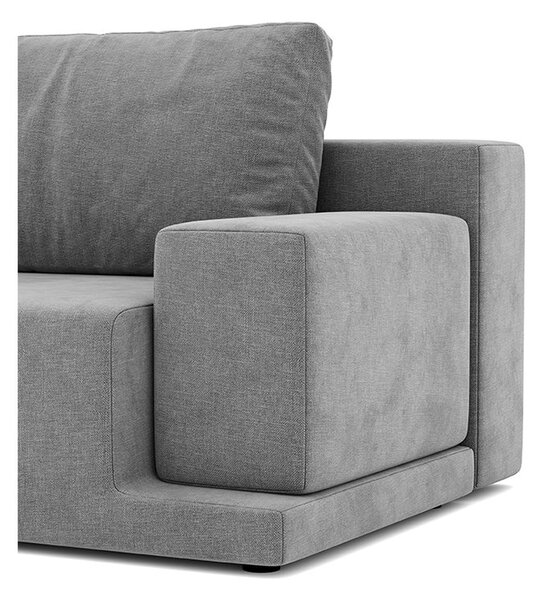 Canapea lemn masiv extensibilă Rand, 260 × 102 × 67 cm