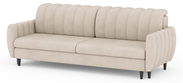 Canapea lemn masiv extensibilă Ten 223×97 cm