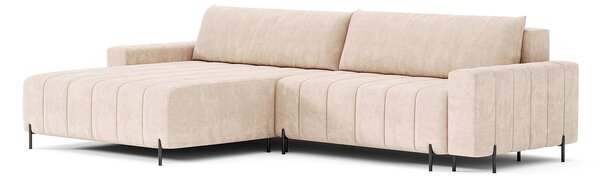 Canapea lemn masiv extensibilă Fierro 295×182 cm