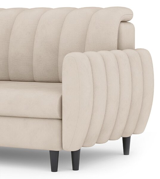 Canapea lemn masiv extensibilă Ten 223×97 cm