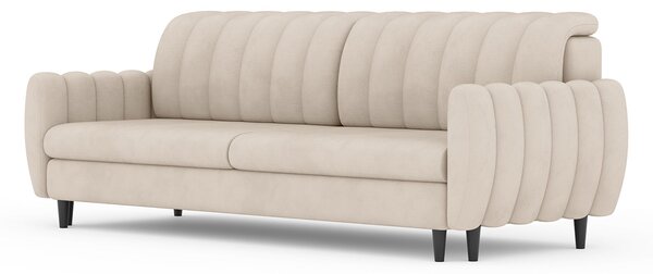 Canapea lemn masiv extensibilă Ten 223×97 cm
