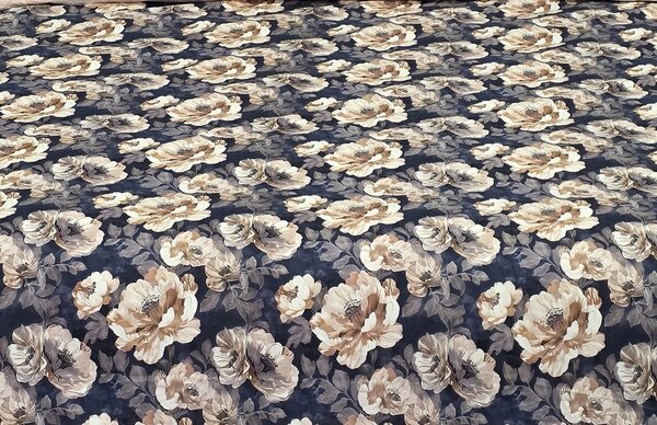 Lenjerie de pat Cotton Pro 100% bumbac – imprimare digitală (Dark Magnolia) - RALEX PUCIOASA