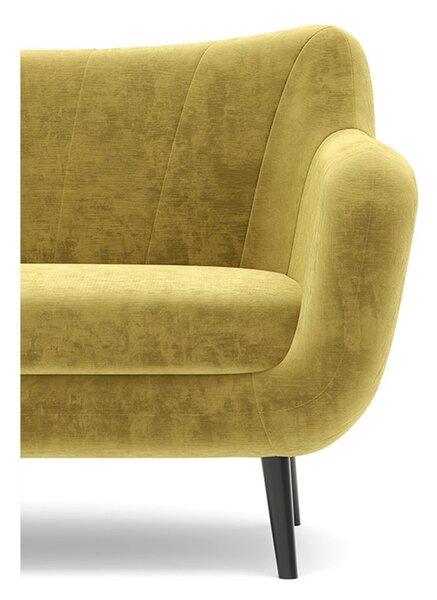 Canapea lemn masiv Lando 145×76 cm