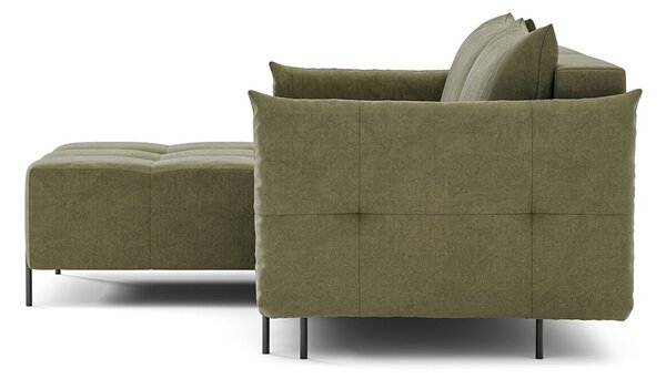 Canapea lemn masiv extensibilă Kliff 250×187 cm