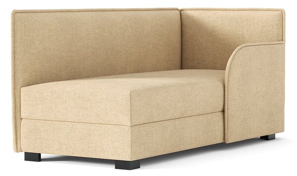 Pat lemn masiv de zi Soft II cu ladă de depozitare 210×86 cm