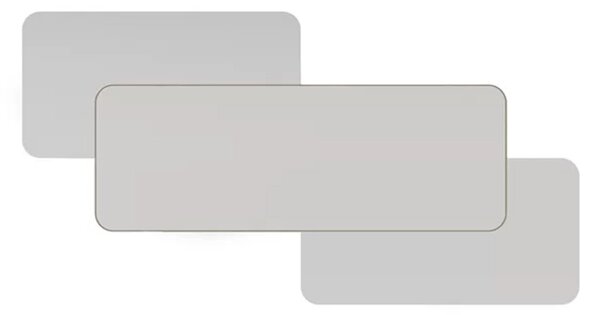 Oglindă lemn masiv decorativă Nova 152 × 80 cm