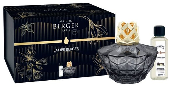 Set Maison Berger lampa catalitica Kali Noire cu parfum Splendeur Vanillee