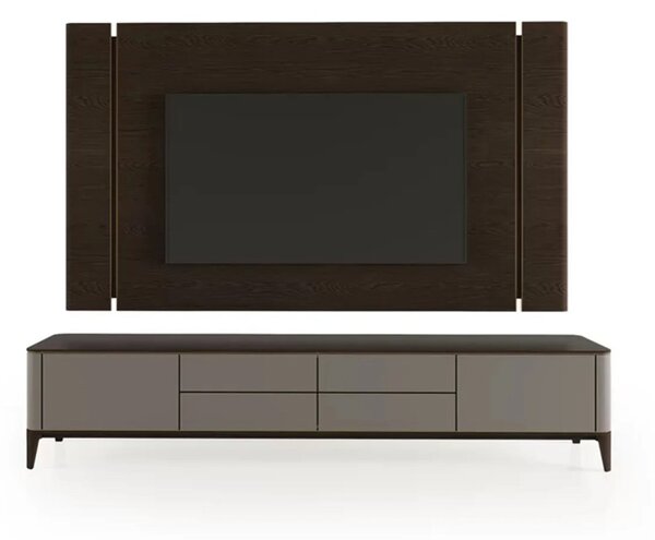 Unitate TV lemn masiv Sophia 220 cm