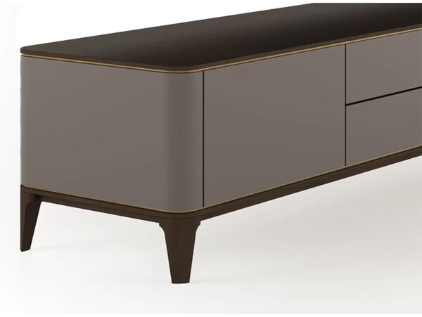 Unitate TV lemn masiv Sophia 220 cm