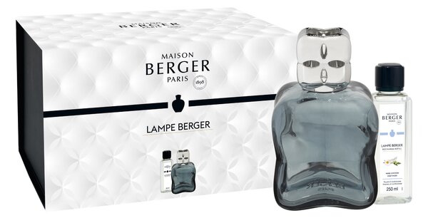 Set Maison Berger lampa catalitica Cosy Bleu cu parfum Musc Cocoon