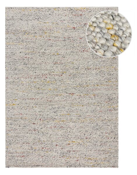 Covor crem țesut manual din amestesc de lână 120x170 cm Minerals – Flair Rugs