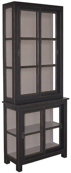 Bibliotecă lemn masiv Heritage, 90 × 40 × 220 cm