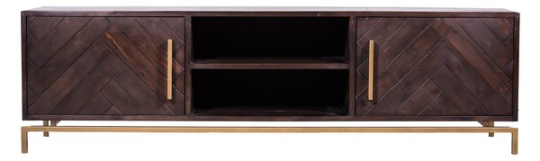 Comodă TV lemn masiv Heritage, 185 × 45 × 52 cm