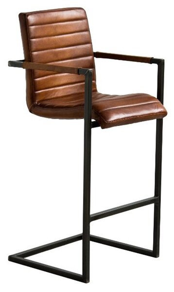 Scaun lemn masiv bar Heritage, 55 × 58 × 120 cm