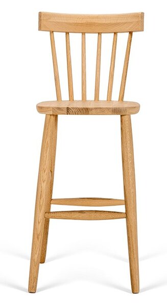 Scaun lemn masiv bar Heritage Oslo, 41 × 50 × 101 cm